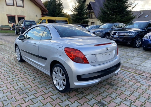 Peugeot 207 CC cena 13800 przebieg: 127000, rok produkcji 2007 z Pasym małe 154